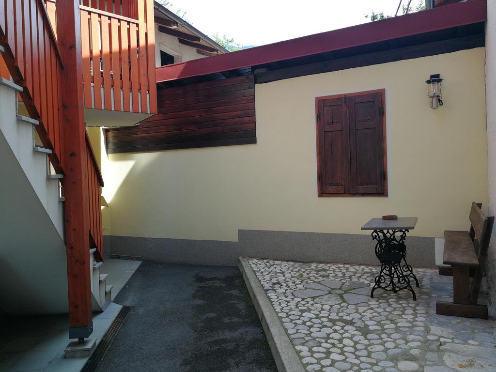 Apartmán Hisa Kranjc Kobarid Exteriér fotografie