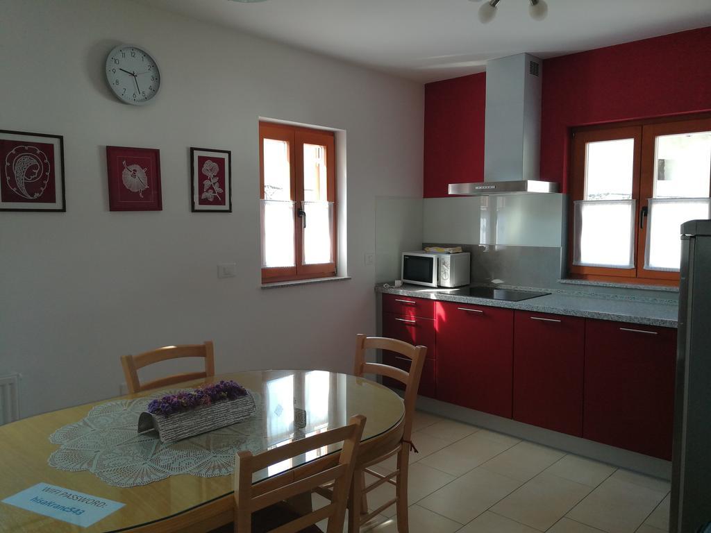 Apartmán Hisa Kranjc Kobarid Exteriér fotografie
